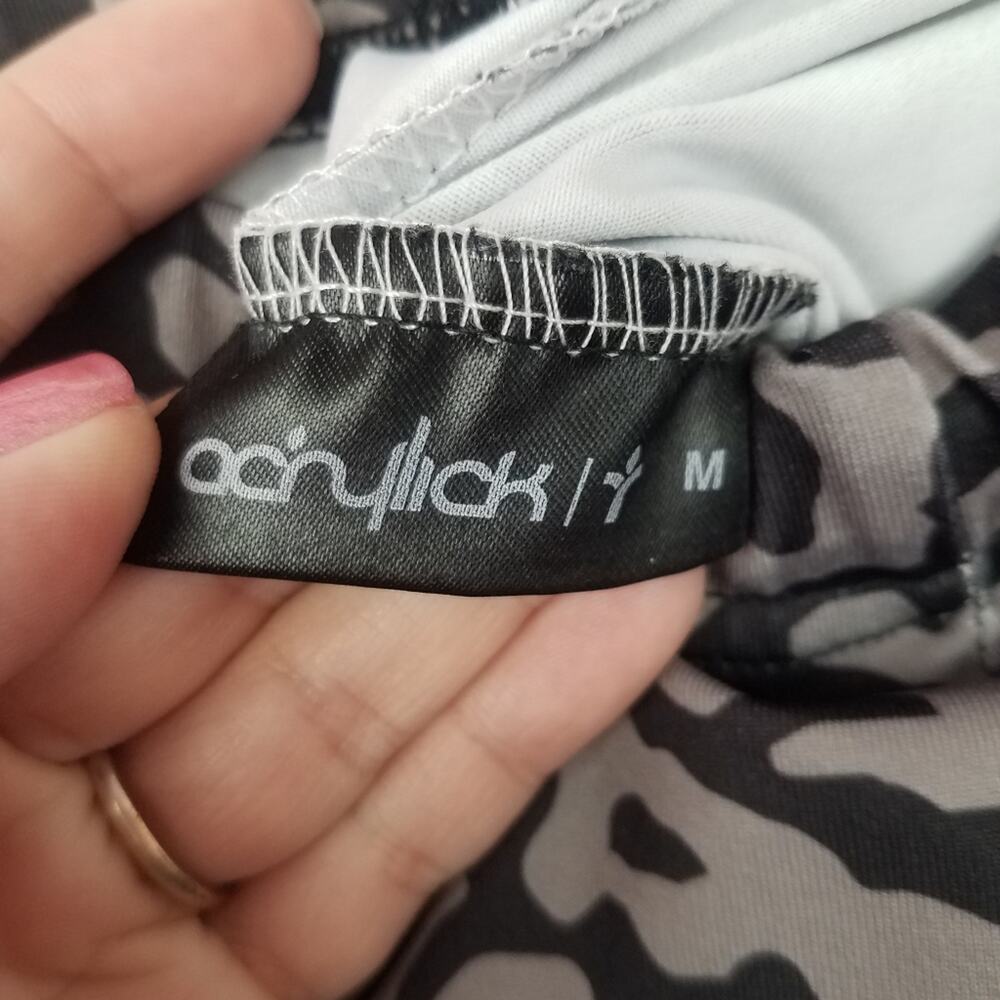 Acrylick | Jordan Sneaker Print Leggings Pant Gray - Picture 4 of 5